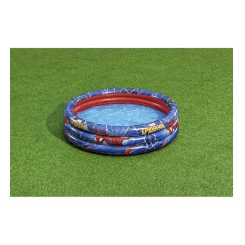 Pókember medence - 122 cm átmérőjű - közepes méret a pancsoláshoz