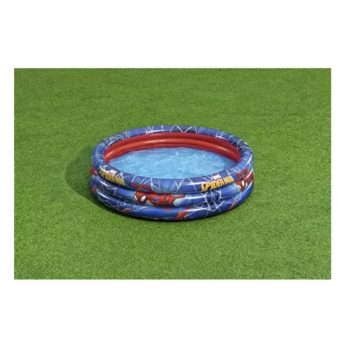 Pókember medence - 122 cm átmérőjű - közepes méret a pancsoláshoz