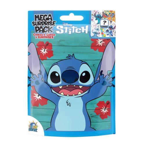 Stitch meglepetéscsomag - apróságok édességgel