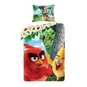   Angry Birds Movie ágyneműhuzat garnitúra 140x200 cm, 70x90 cm 100% pamut