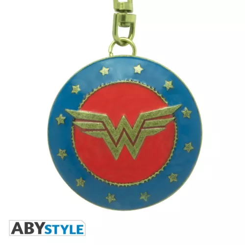 Wonder Woman kulcstartó - pajzs 3D