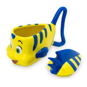 Ficánka bögre - The Little Mermaid 3D mug