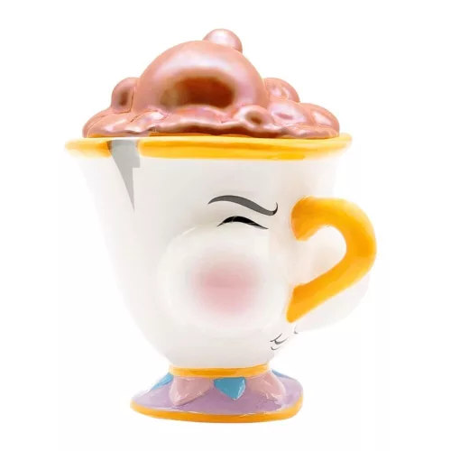 Csészike alakú bögre fedéllel - 3 decis kerámia