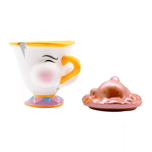 Csészike alakú bögre fedéllel - 3 decis kerámia