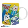 Adventure Time Characters Group kerámia bögre 320 ml