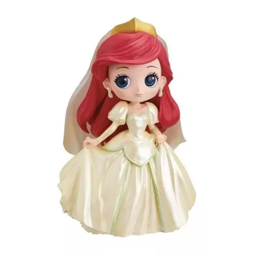 A kis hableány Ariel Q Posket figura 14 cm Dream Dress
