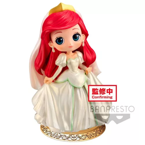 A kis hableány Ariel Q Posket figura 14 cm Dream Dress