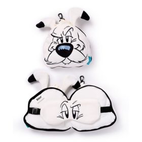   Idefix plüss utazópárna - Asterix and Obelix travel pillow with mask