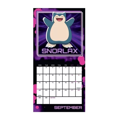 Pokémon naptár 2025