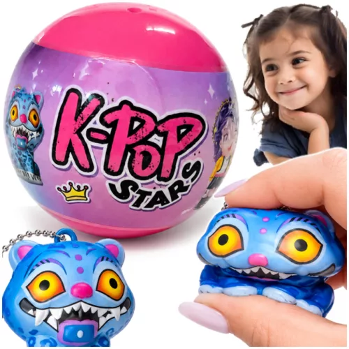 Figura meglepetés gömb K-Pop Stars medál