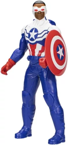 Marvel Amerika Kapitány (Captain America) Mighty Hero Series akciófigura 25 cm