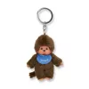 Moncsicsi fiú kék plüss kulcstartó 10 cm Monchhichi
