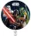 8db papírtányér 23cm STAR WARS GALAXY