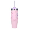 Stitch aloha rózsaszín rozsdamentes acél szigetelt thermo kulacs 900ML