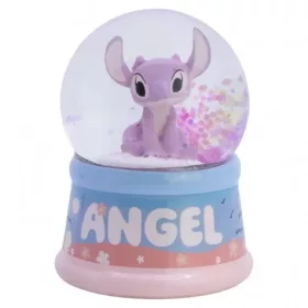 Hógömb - Stitch Angel
