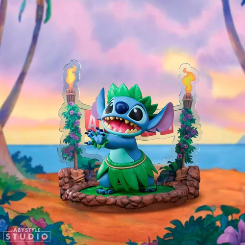 Disney gyűjtői figura Stitch Hula Dance