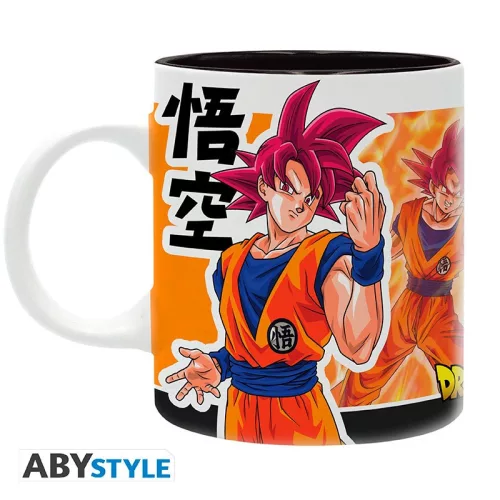 Dragon Ball Super bögre 320 ml Beerus VS Goku