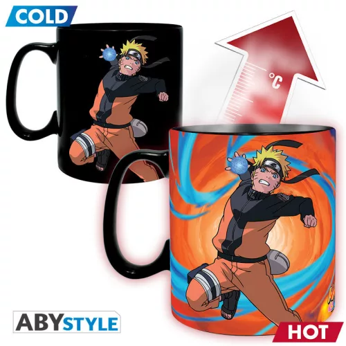 Naruto Shippuden hőre változó bögre 460 ml Duel