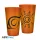 Naruto Shippuden nagy pohár 400ml Konoha & Seal
