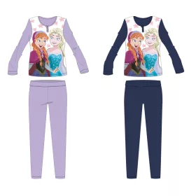  Disney Jégvarázs pamut jersey gyerek pizsama - világoslila - 116
