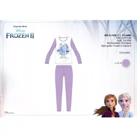   Disney Jégvarázs gyerek jersey pizsama - pamut pizsama - lila - 98