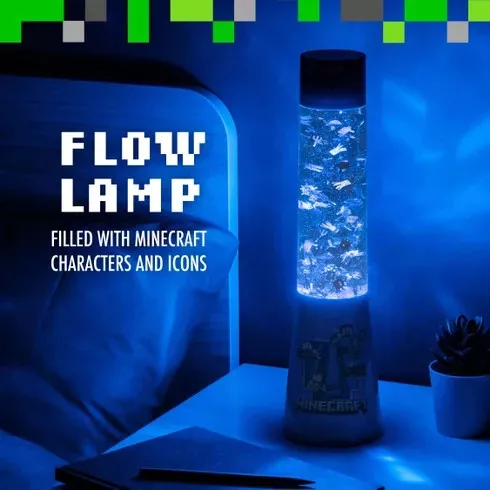 Minecraft lávalámpa hangulatvilágítás 33 cm