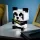 Minecraft panda világító lámpa