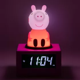 Peppa malac ébresztőóra + éjjeli lámpa