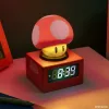 Super Mario gomba ébresztőóra éjszakai fénnyel