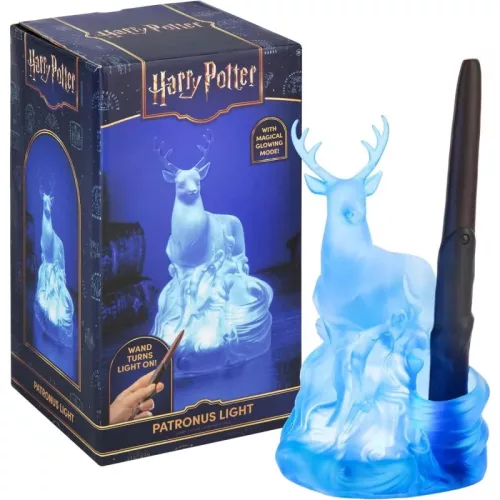 Harry Potter Patronus hangulatvilágítás varázspálca távirányítóval