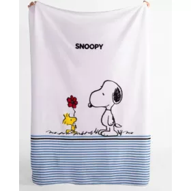 Snoopy Coral fleece takaró 130x170cm