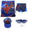 Pókember web swing 4 részes strand szett (tornazsák+baseball sapka+fürdőboxer+úszószemüveg)