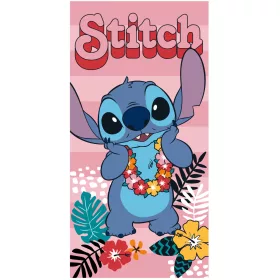   Disney Stitch OHANA Means Family fürdőlepedő, strand törölköző 70x140 cm (Fast Dry)