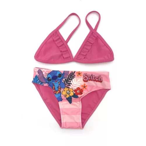 Disney Stitch 3 részes strand szett (tornazsák+úszószemüveg+bikini fürdőruha szett)