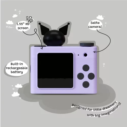 Kiimento Kuromi Model A digitális kamera gyerekeknek