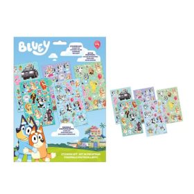 Bluey matrica szett - 5 ív matrica egyben