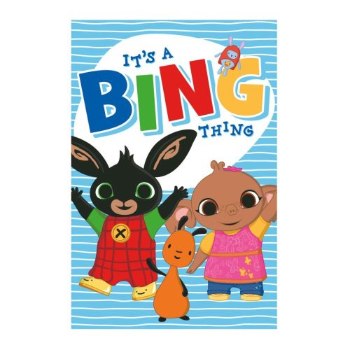 Bing nyuszi takaró - puha polár