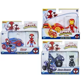   Spidey és Megcsodálható pajtások figura járművel - 1db
