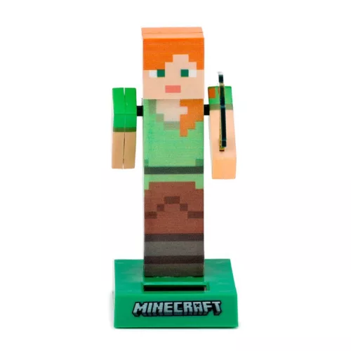 Minecraft Alex figura - napelemes örökmozgó