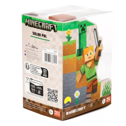 Minecraft Alex figura - napelemes örökmozgó