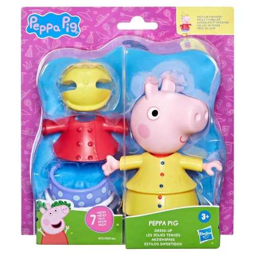 Peppa malac öltöztethető figura 15 cm 6 kiegészítővel