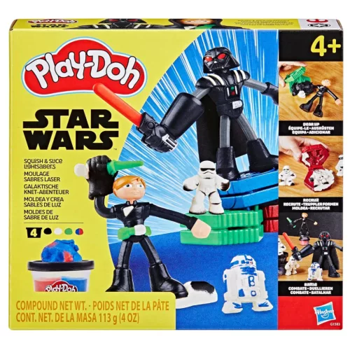 Play Doh Star Wars galaktikus gyurma és figura szett 10 cm