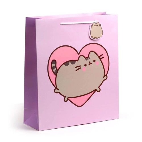Ajándéktasak - Pusheen cica - nagy méret