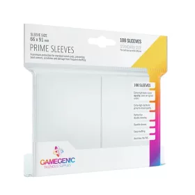 Gamegenic Prime Sleeves White 100 db kártyavédő
