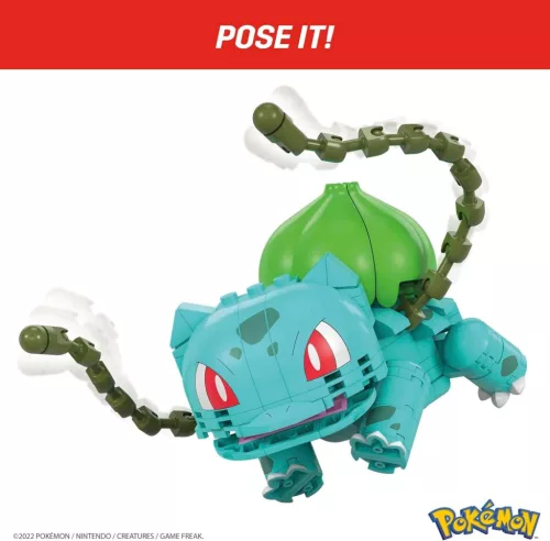 MEGA Pokémon Build and Show Bulbasaur építőjáték 13 cm
