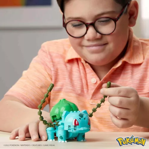 MEGA Pokémon Build and Show Bulbasaur építőjáték 13 cm