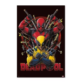   Deadpool és Rozsomák poszter - nagy méret  - mint a mozikban