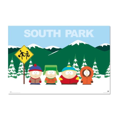 South Park poszter - nagy méret - mint a mozikban