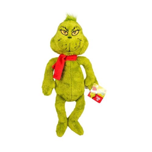 Grincs plüssfigura 52 cm - sállal a nyakában
