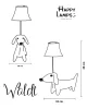 Waldi tacskó asztali lámpa 48 cm Happy Lamps limitált kiadás